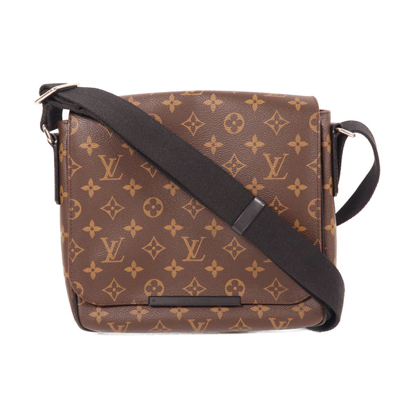 LOUIS VUITTON LV SHW District PM Shoulder Messenger Bag M40935 Monogram Macassar
