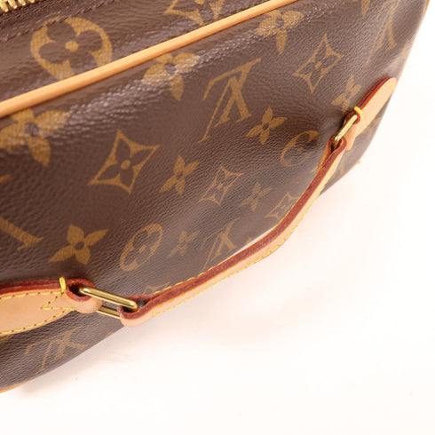 LOUIS VUITTON LV GHW Nice BB Handbag M42265 Monogram Brown v1
