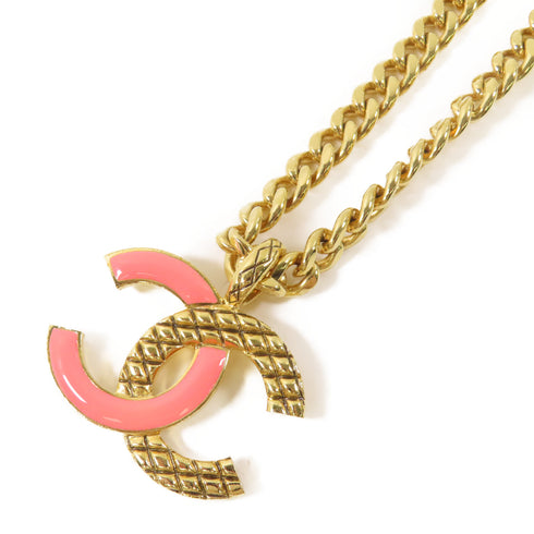 CHANEL CC Necklace Metal