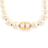 Christian Dior CD GWH Necklace Metal PVC