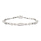 Fine Jewelry 0.97ct Diamond 10.2g Bracelet 18K White Gold