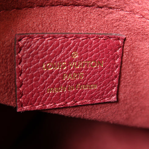 LOUIS VUITTON GHW Pallas BB 2 Way Shoulder Handbag M42961 Monogram Brown/Purple