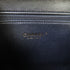 CHANEL Quilted CC Vanity Case Chain Hand Shoulder Bag Caviar Skin Leather Blue