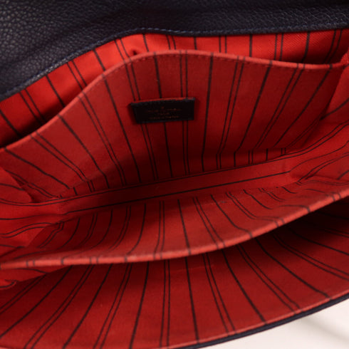 LOUIS VUITTON LV GHW Pochette Metis 2 Way Bag M44071 Monogram Empreinte Navy v3