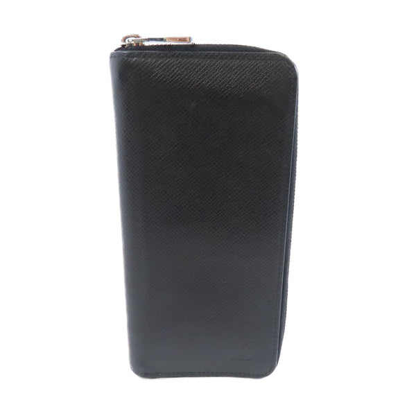 LOUIS VUITTON LV SHW Zipper Wallet Vertical Long Wallet M30503 Taiga Black