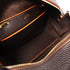 Delvaux Cool Box 2 Way Shoulder Bag Calfskin Leather Brown