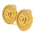 CHANEL CC Earrings Brass