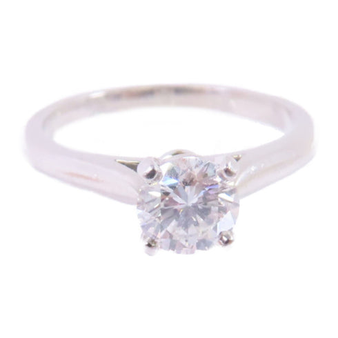 CARTIER 0.55ct Diamond Engagement Ring US#4.25 Cartier#48 PT950 Platinum