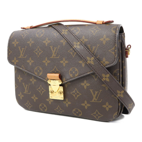 LOUIS VUITTON LV GHW Pochette Metis Shoulder Bag M44875 Monogram Brown