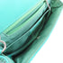 CHANEL Herringbone CC SHW Chain Shoulder Bag A91561 Calfskin Leather Green