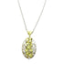 FINE JEWELRY 0.37ct Diamond Necklace PT900 Platinum 18K Yellow Gold