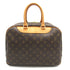 LOUIS VUITTON LV GHW Deauville Hand Bag M47270 Monogram Brown v1