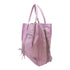 BALENCIAGA SHW Papier Tote Hand Bag 357330 Calfskin Leather Purple