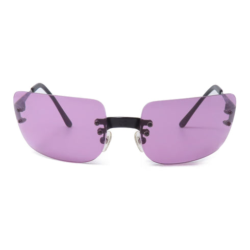 CHANEL CC Sunglasses 4005 PVC Purple