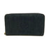 CHANEL CC GHW Deauville Small Zip Wallet Long Denim Blue