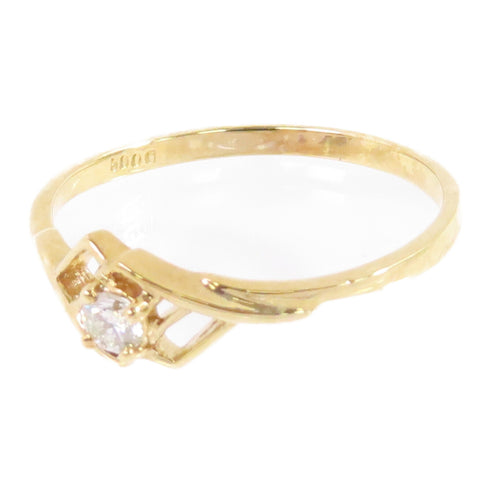 JEWELRY Diamond Ring US#7.25 18K Yellow Gold