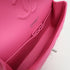 CHANEL Quilted CC SHW Classic 25 Chain Shoulder Bag Calfskin Leather Pink