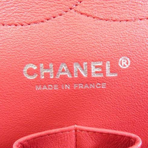 CHANEL Quilted CC SHW Classic Jumbo Chain Shoulder Bag A58600 Calfskin Pink