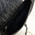 Christian Dior CD SHW Saddle Shoulder Bag Handbag Denim Blue