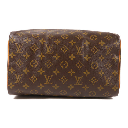 LOUIS VUITTON LV GHW Speedy 30 Hand Bag M41108 Monogram Brown