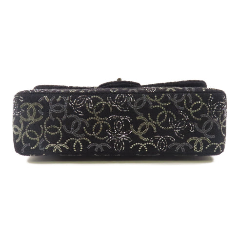 CHANEL CC SHW Chain Shoulder Bag Canvas