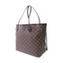 LOUIS VUITTON LV GHW Neverfull MM Tote Bag N51105 Damier Ebene Brown v1