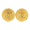 CHANEL CC Earrings Brass