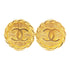 CHANEL CC Earrings Brass