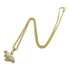 CARTIER Panthere Diamond Charm Necklace Accessories 18K Yellow Gold