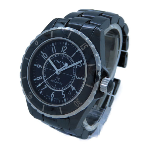 CHANEL CC J12 Watch Automatic H0685 Ceramic Black