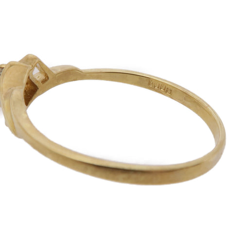 JEWELRY Diamond Ring US#6 18K Yellow Gold