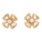 BVLGARI Fiorever Earrings Diamond 18K Pink Gold