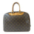 LOUIS VUITTON LV GHW Deauville GM Handbag M47270 Monogram Brown v2