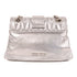Miu Miu SHW Chain Shoulder Bag Calfskin Leather Silver