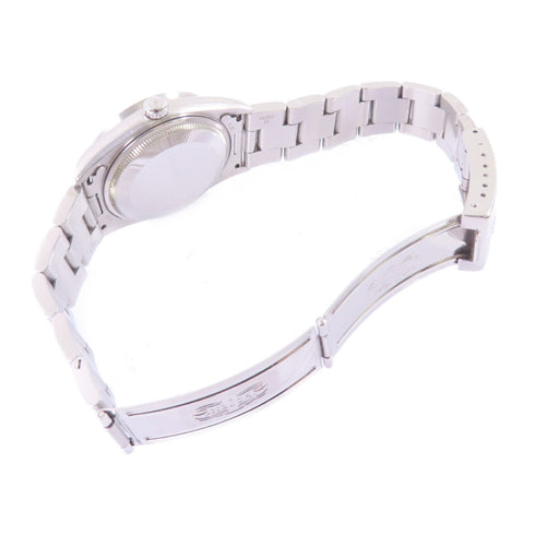 ROLEX Oyster Perpetual Automatic Watch Stainless Steel 15210 Black