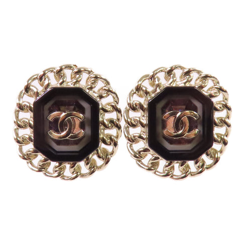 CHANEL CC GHW CC Earring D23K Metal