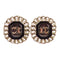 CHANEL CC GHW CC Earring D23K Metal