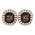 CHANEL CC GHW CC Earring D23K Metal