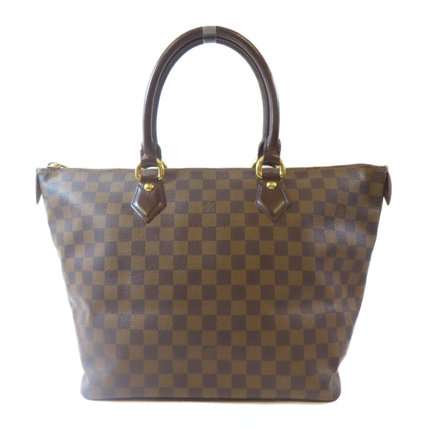 LOUIS VUITTON LV GHW Saleya MM Tote Bag Shoulder Handbag N5182 Damier Brown