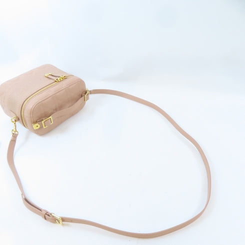Christian Dior CD GHW Vanity Bag 2 Way Shoulder 23-BO-0231 Lambskin Leather Pink