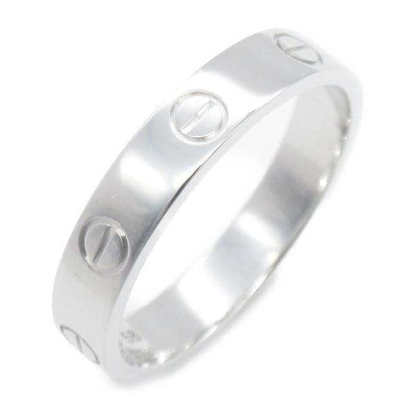 CARTIER Love Wedding Ring 18K White Gold Cartier#58 JP#17.5 US#8.25