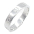CARTIER Love Wedding Ring 18K White Gold Cartier#58 JP#17.5 US#8.25