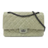 CHANEL Quilted CC 2.55 Chain Shoulder Bag Calfskin Leather Green