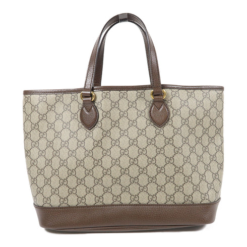 GUCCI GG GHW Ophidia Small 2 Way Tote Bag 765043 Coated Canvas/Calfskin Leather