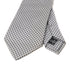 PRADA Tie Ties Silk Gray Black