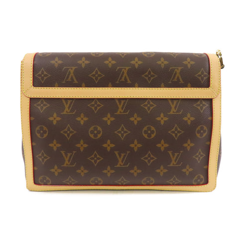 LOUIS VUITTON LV GHW Dauphine Soft GM 2way Shoulder Bag M47149 Monogram Brown