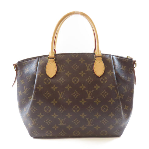 LOUIS VUITTON LV GHW Turenne MM 2 Way Shoulder Bag Handbag M48814 Monogram Brown v1