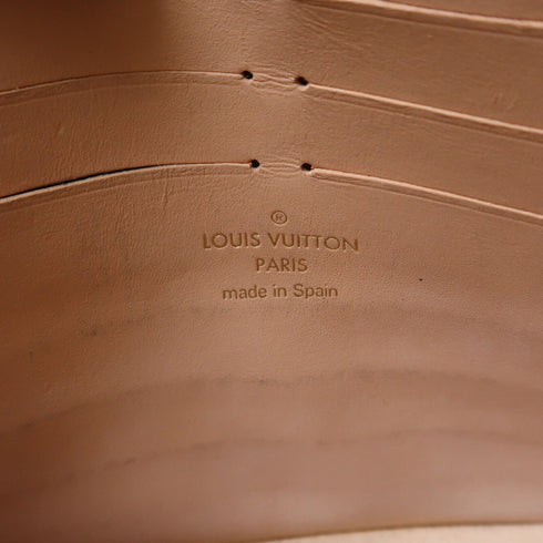 LOUIS VUITTON LV GHW Vavin Chain Wallet Chain Shoulder N60237 Damier Brown/Cream