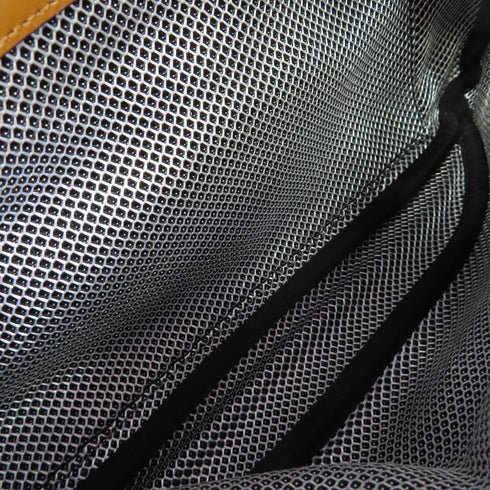 MCM SHW Waist Bag Body Bag Coated Canvas Brown