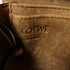 LOEWE GHW Mini Gate Shoulder Bag Calfskin Leather Grey